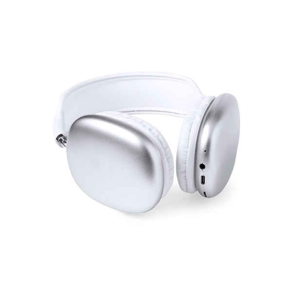 Auricolari Curney bianco - personalizzabile con logo