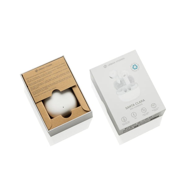 Auricolari ENC Urban Vitamin Santa Clara in rABS - personalizzabile con logo