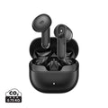 Auricolari ENC Urban Vitamin Santa Clara in rABS nero - personalizzabile con logo