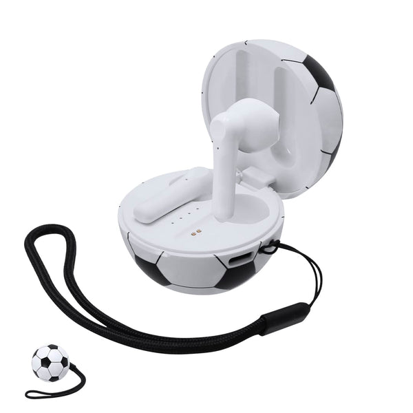Auricolari Kasyus bianco - personalizzabile con logo