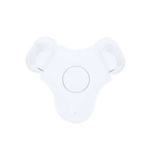 Auricolari Levin bianco - personalizzabile con logo