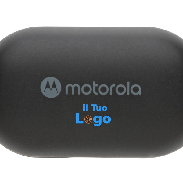 Auricolari Motorola IPX5 TWS MOTO buds 85 nero - personalizzabile con logo