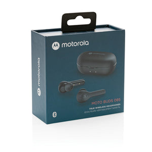 Auricolari Motorola IPX5 TWS MOTO buds 85 nero - personalizzabile con logo