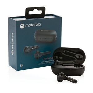 Auricolari Motorola IPX5 TWS MOTO buds 85 nero - personalizzabile con logo