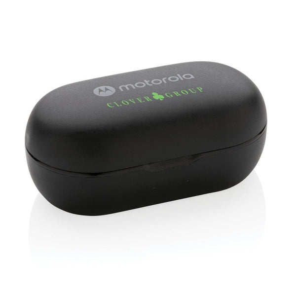 Auricolari Motorola IPX5 TWS MOTO buds 85 nero - personalizzabile con logo