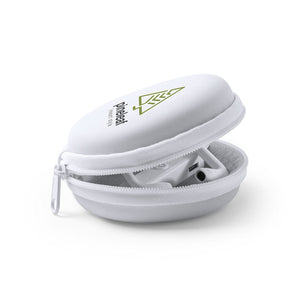 Auricolari Sopral bianco - personalizzabile con logo