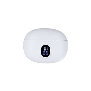 Auricolari Ticlon bianco - personalizzabile con logo