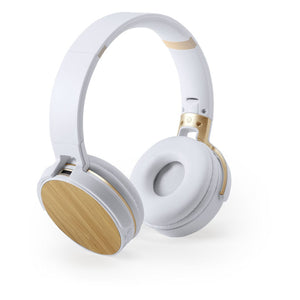 Auricolari Treiko bianco - personalizzabile con logo