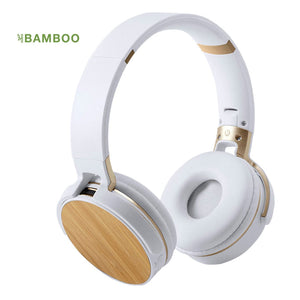 Auricolari Treiko bianco - personalizzabile con logo