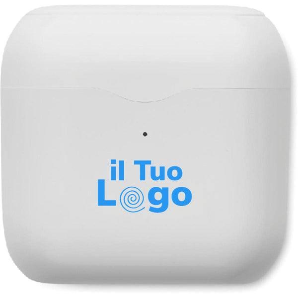 Auricolari TWS Bianco - personalizzabile con logo