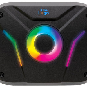 Auricolari TWS gaming con ENC nero - personalizzabile con logo
