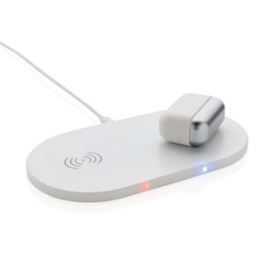 Auricolari TWS Pro Elite bianco - personalizzabile con logo