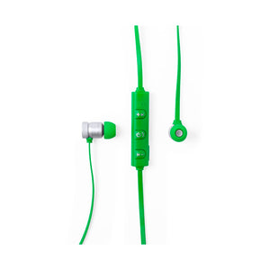 Auricolari Voltar verde - personalizzabile con logo