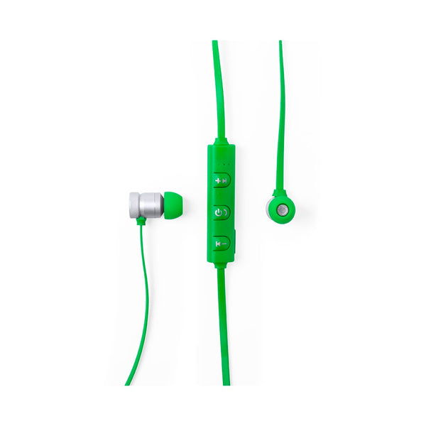Auricolari Voltar verde - personalizzabile con logo