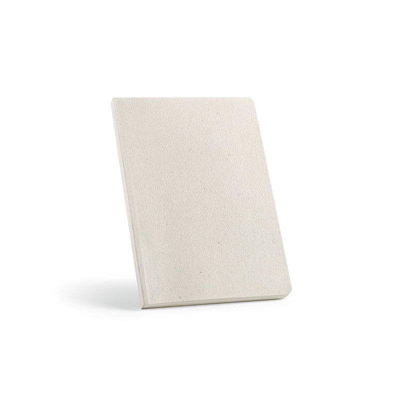 Austen Notebook Bianco pastello - personalizzabile con logo