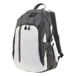 Backpack GALAXY bianco - personalizzabile con logo