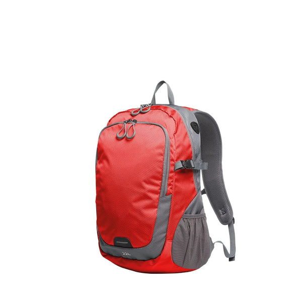 Backpack STEP L rosso - personalizzabile con logo