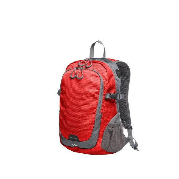 Backpack STEP M rosso - personalizzabile con logo