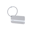 Badge Bagaglio Halux color argento - personalizzabile con logo