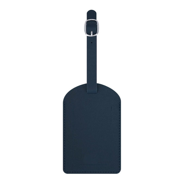 Badge Bagaglio Mathiax blu navy - personalizzabile con logo