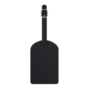 Badge Bagaglio Mathiax nero - personalizzabile con logo