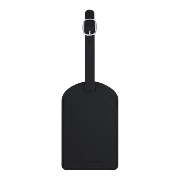 Badge Bagaglio Mathiax nero - personalizzabile con logo