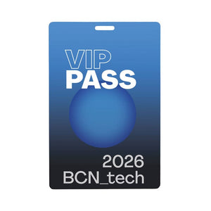 Badge con cordino 120x80 mm Bianco - personalizzabile con logo
