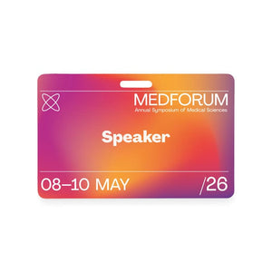 Badge con lanyard 54 x 86 mm Bianco - personalizzabile con logo