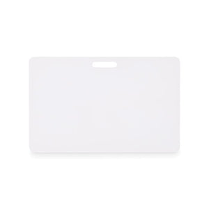 Badge con lanyard 54 x 86 mm Bianco - personalizzabile con logo