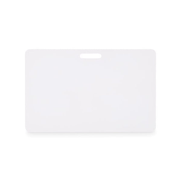 Badge con lanyard 54 x 86 mm Bianco - personalizzabile con logo