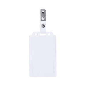 Badge Helock transparente - personalizzabile con logo