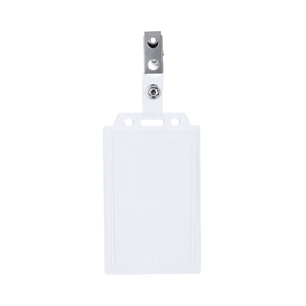 Badge Helock transparente - personalizzabile con logo
