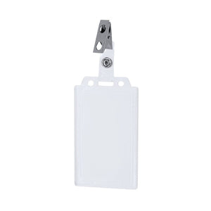Badge Helock transparente - personalizzabile con logo