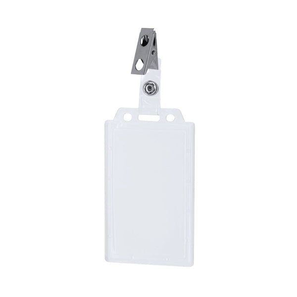 Badge Helock transparente - personalizzabile con logo