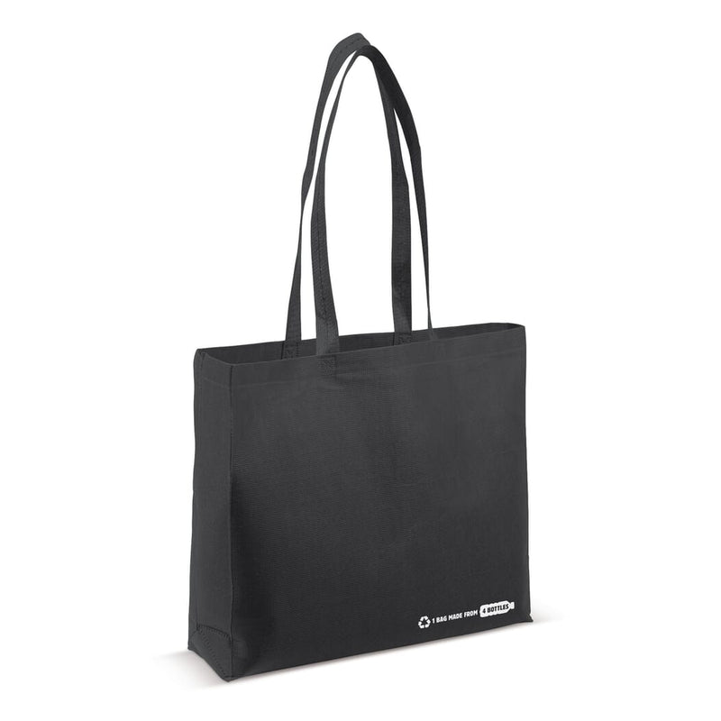Bag R-PET 100g/m² Nero - personalizzabile con logo