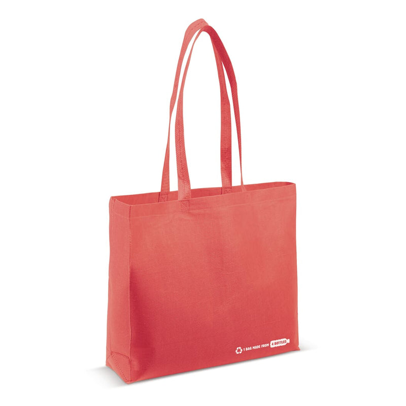 Bag R-PET 100g/m² Rosso - personalizzabile con logo