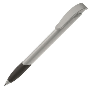 Ball pen Apollo Recycled with Grip Grigio - personalizzabile con logo