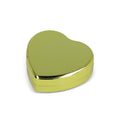Balsamo labbra a forma di cuore Oro - personalizzabile con logo
