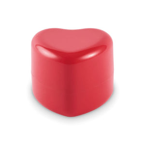 Balsamo labbra vegano a forma di cuore - personalizzabile con logo
