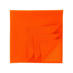 Bandana goal-S arancione - personalizzabile con logo