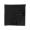 Bandana goal-S nero - personalizzabile con logo