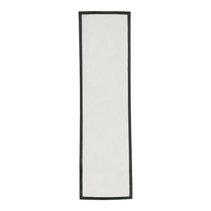 Bar runner con stampa in sublimazione 88x25 cm Nero - personalizzabile con logo