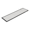 Bar runner con stampa in sublimazione 88x25 cm Nero - personalizzabile con logo