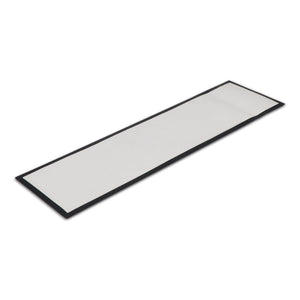 Bar runner con stampa in sublimazione 88x25 cm Nero - personalizzabile con logo