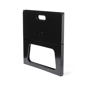 Barbecue Hermut nero - personalizzabile con logo