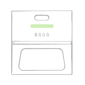 Barbecue Hermut nero - personalizzabile con logo