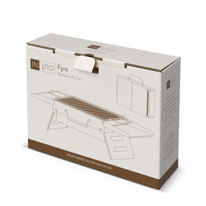 Barbecue portatile InSideOut Fyra - personalizzabile con logo