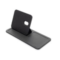 Base di ricarica wireless 3 in 1 Swiss Peak in rPU RCS nero - personalizzabile con logo