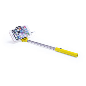 Bastone Selfie Rontiver giallo - personalizzabile con logo