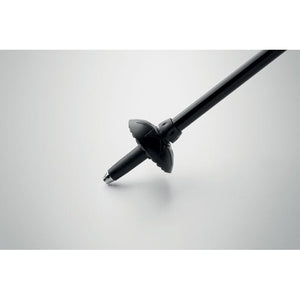 Bastone telescopico nord walking Nero - personalizzabile con logo